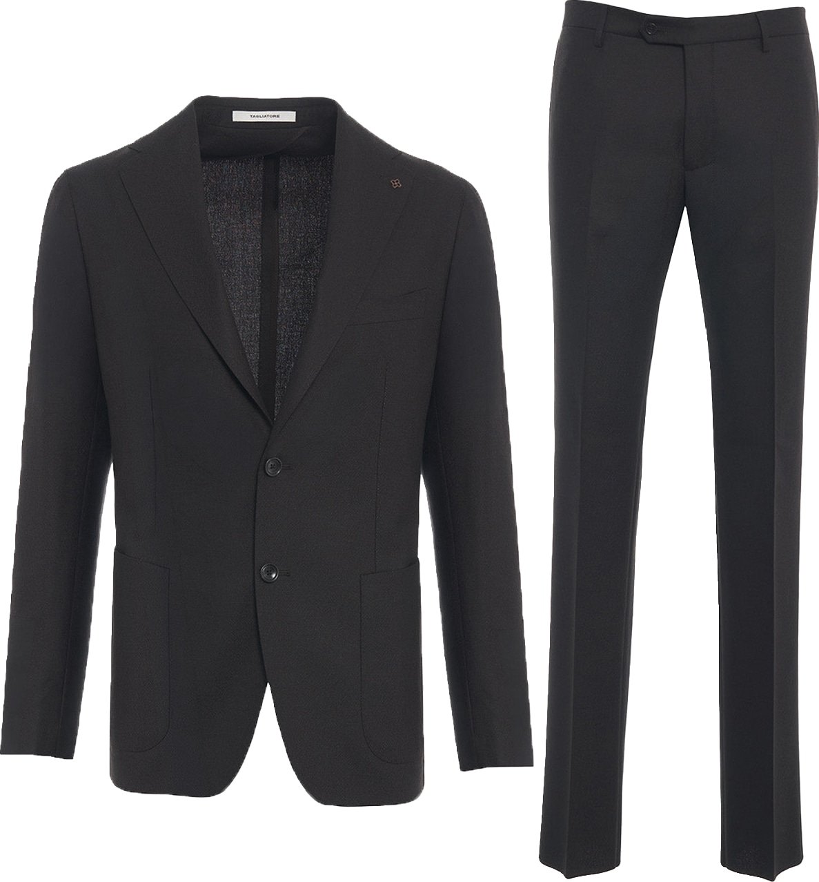 Wool and cashmere suit