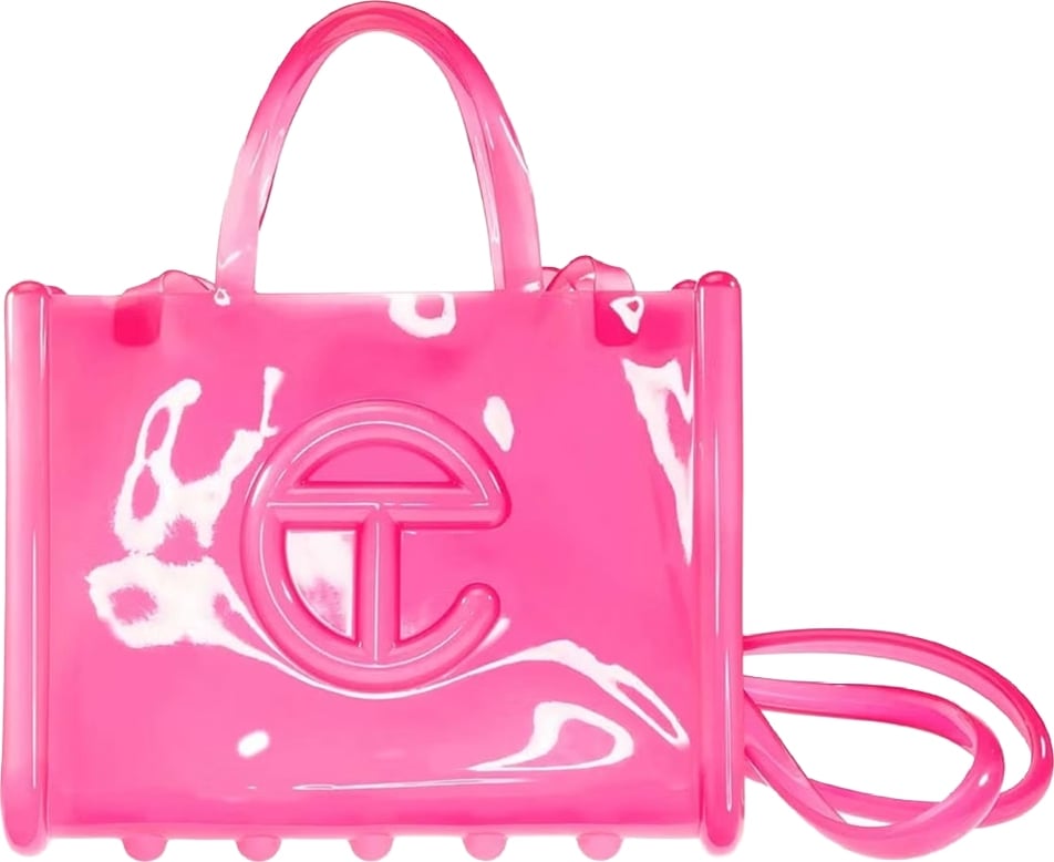 Telfar x Melissa Medium Jelly Shopper Clear Pink (ARCHIEF)