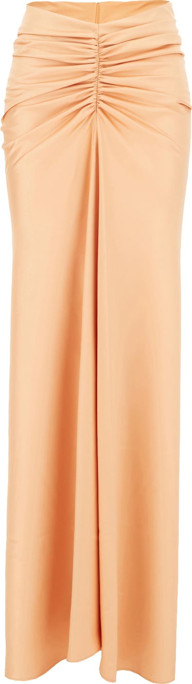 The Andamane Peach polyester skirt