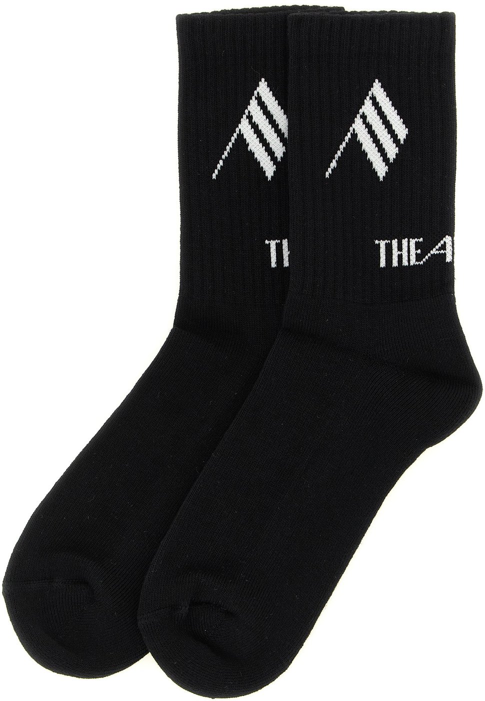 The Attico Bicolor Cotton Socks