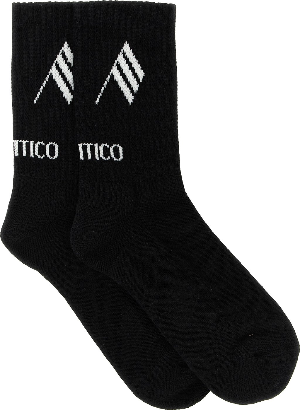 The Attico Bicolor Cotton Socks
