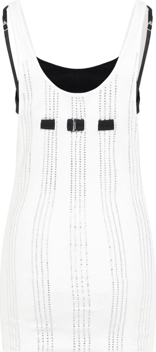 The Attico Flat Ribbed Jersey Tank Top