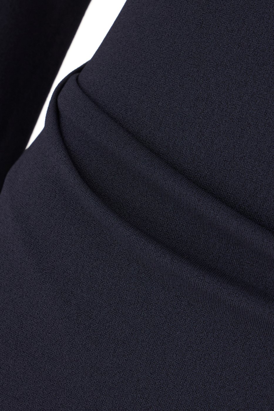 The Attico Navy blue polyester mini dress