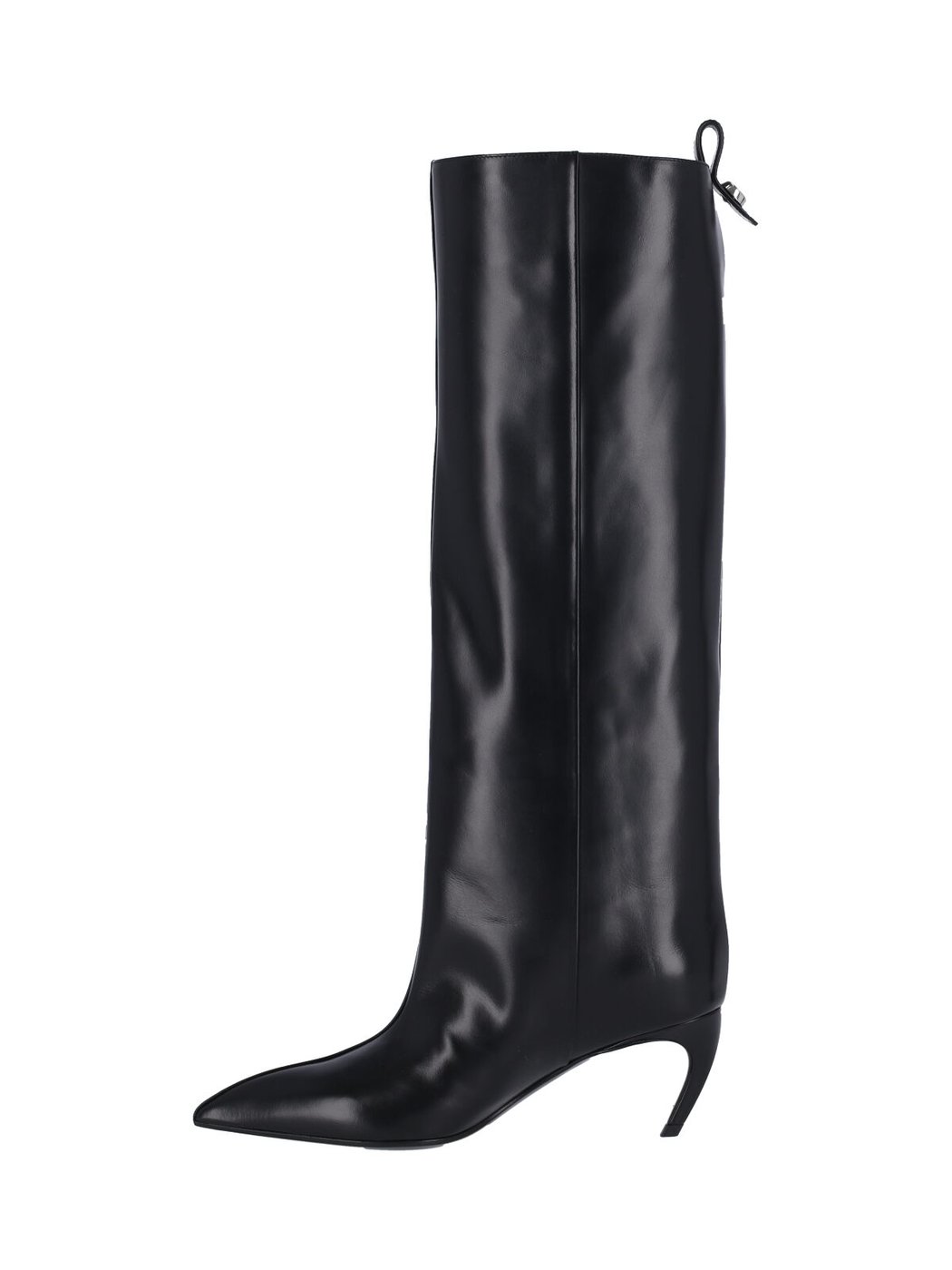 Pointed Toe Boots with Slim Kitten Heel
