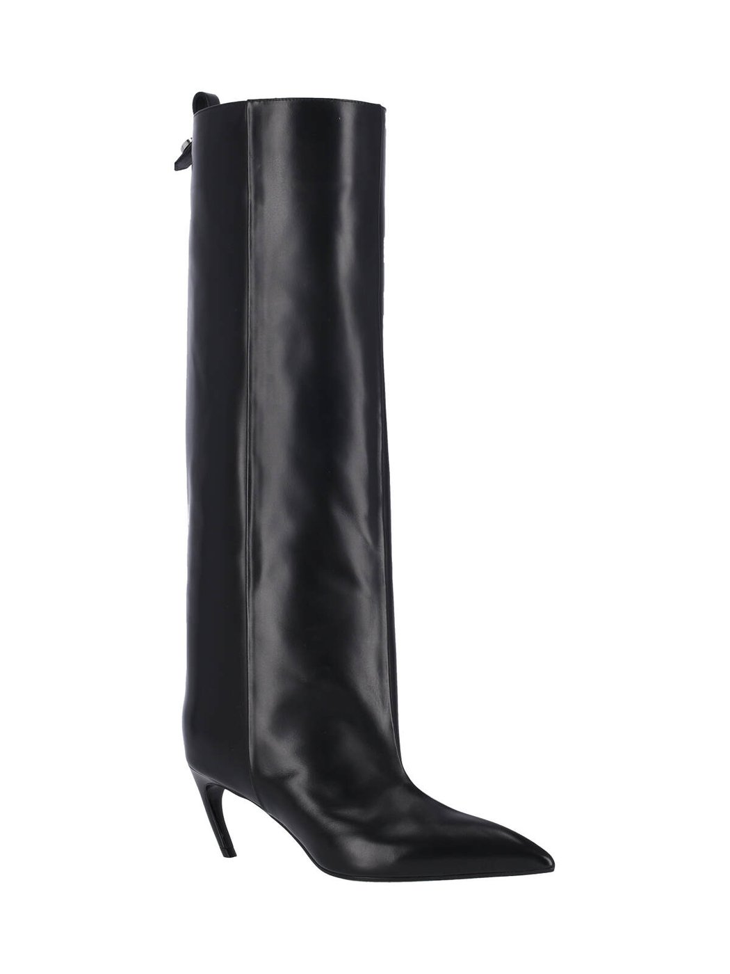 Pointed Toe Boots with Slim Kitten Heel