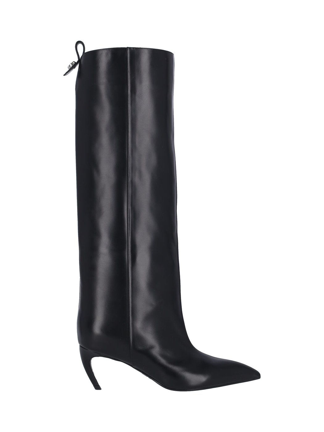 Pointed Toe Boots with Slim Kitten Heel