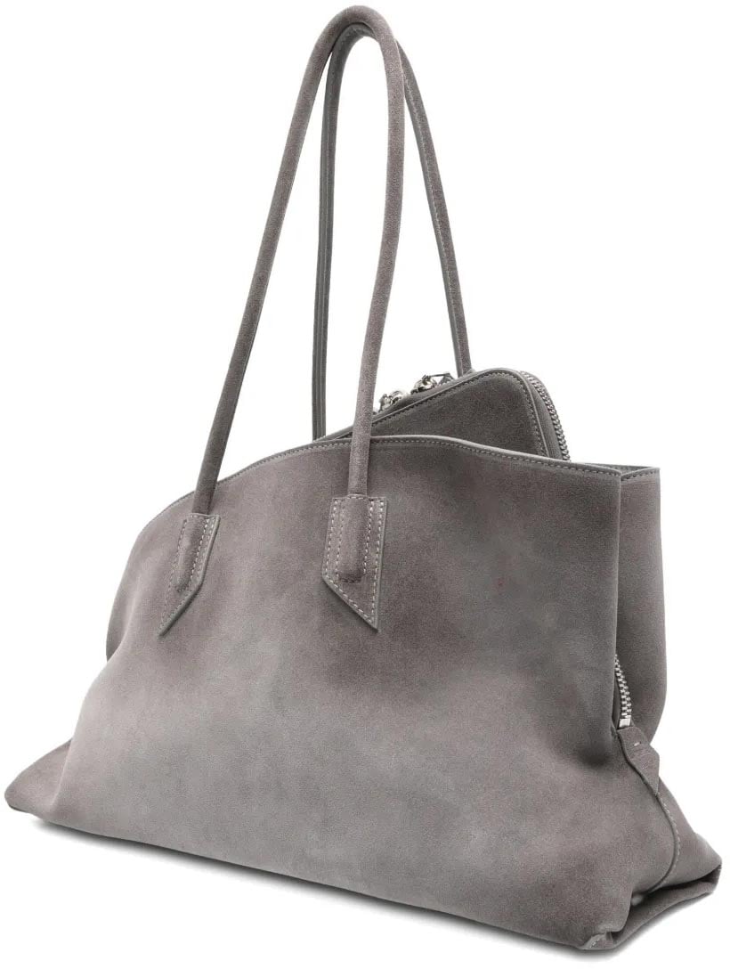 La Passeggiata Medium Top Handle Dark Grey