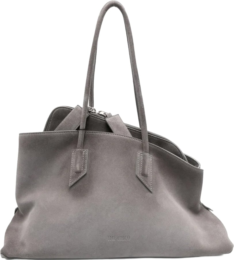 La Passeggiata Medium Top Handle Dark Grey