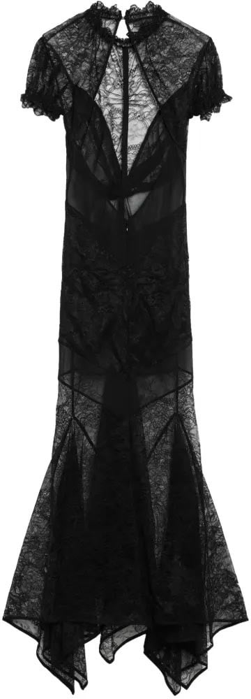 Midi Dress Lace Black
