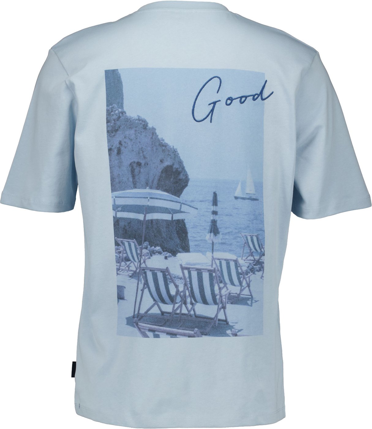 The Goodpeople Tphoto T-shirts Lichtblauw 26010910