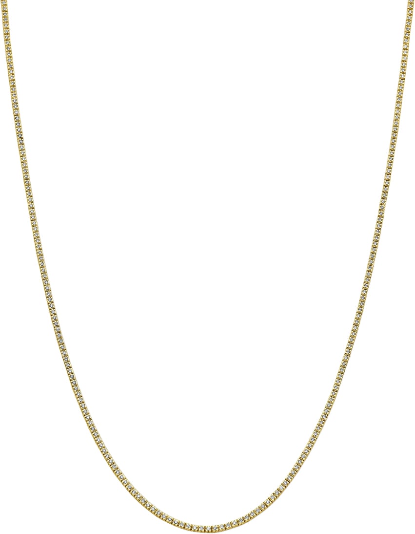 THOB Collier 40.29467 14k Geelgoud met 2.00ct G SI Lab Grown Diamant 1.9mm 42cm
