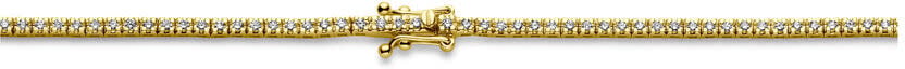 THOB Collier 40.29467 14k Geelgoud met 2.00ct G SI Lab Grown Diamant 1.9mm 42cm