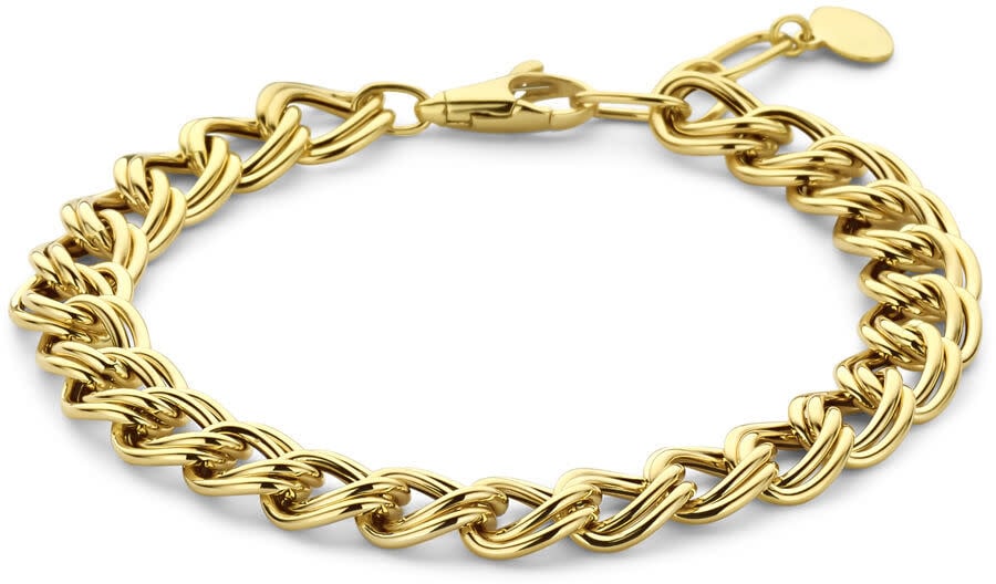 THOB Armband 40.36526 14k Geelgoud Gourmette 8mm 17-19cm
