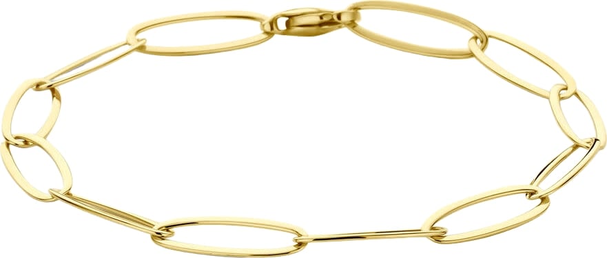 THOB Armband 40.36598 14k Geelgoud Schakels 6mm 19.5cm