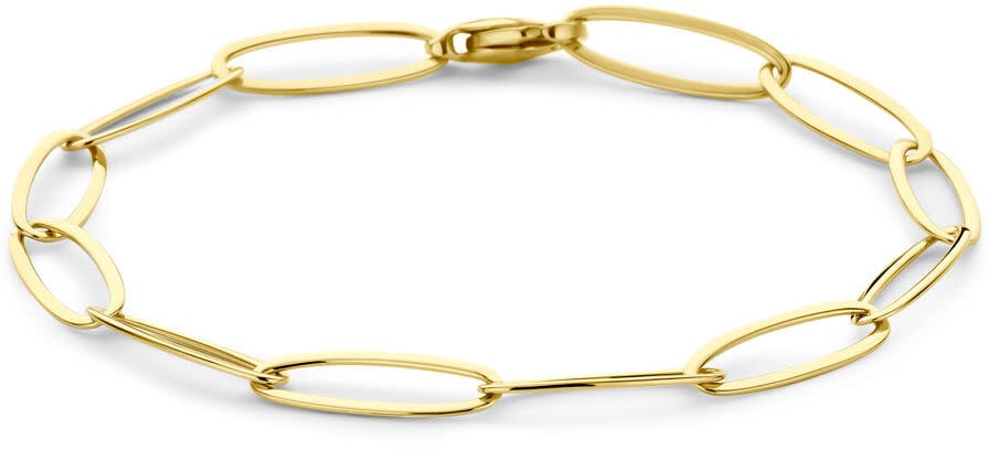 THOB Armband 40.36598 14k Geelgoud Schakels 6mm 19.5cm