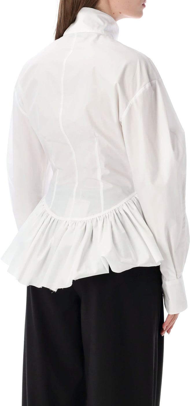 Elaine Shirt Popeline Bianco