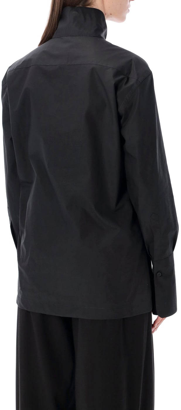 Edith Shirt Popeline Nero