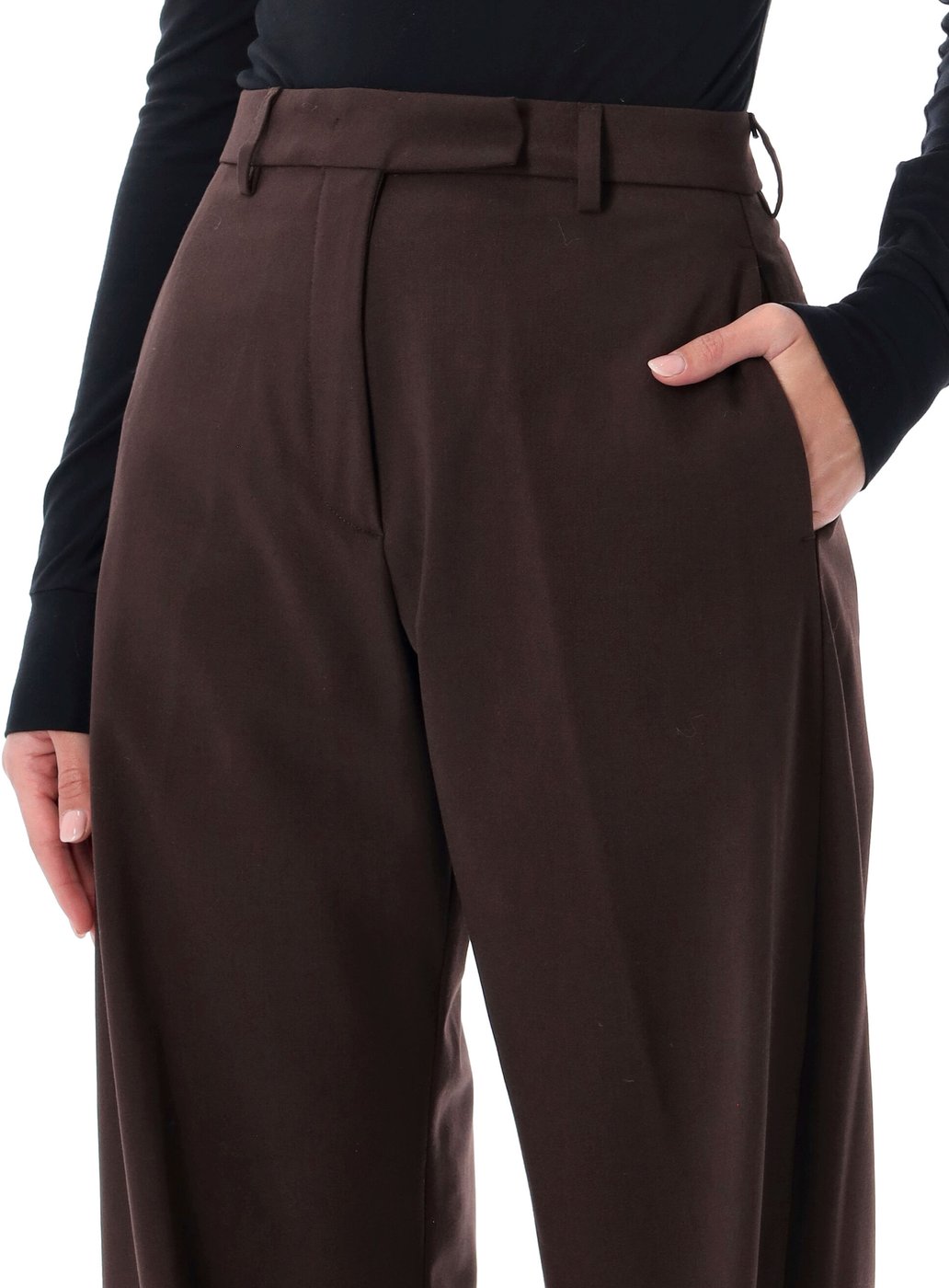 Dina Pant Marrone