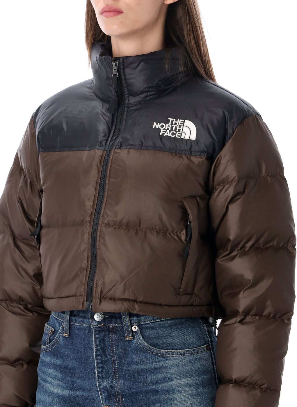 Nuptse Short Marrone