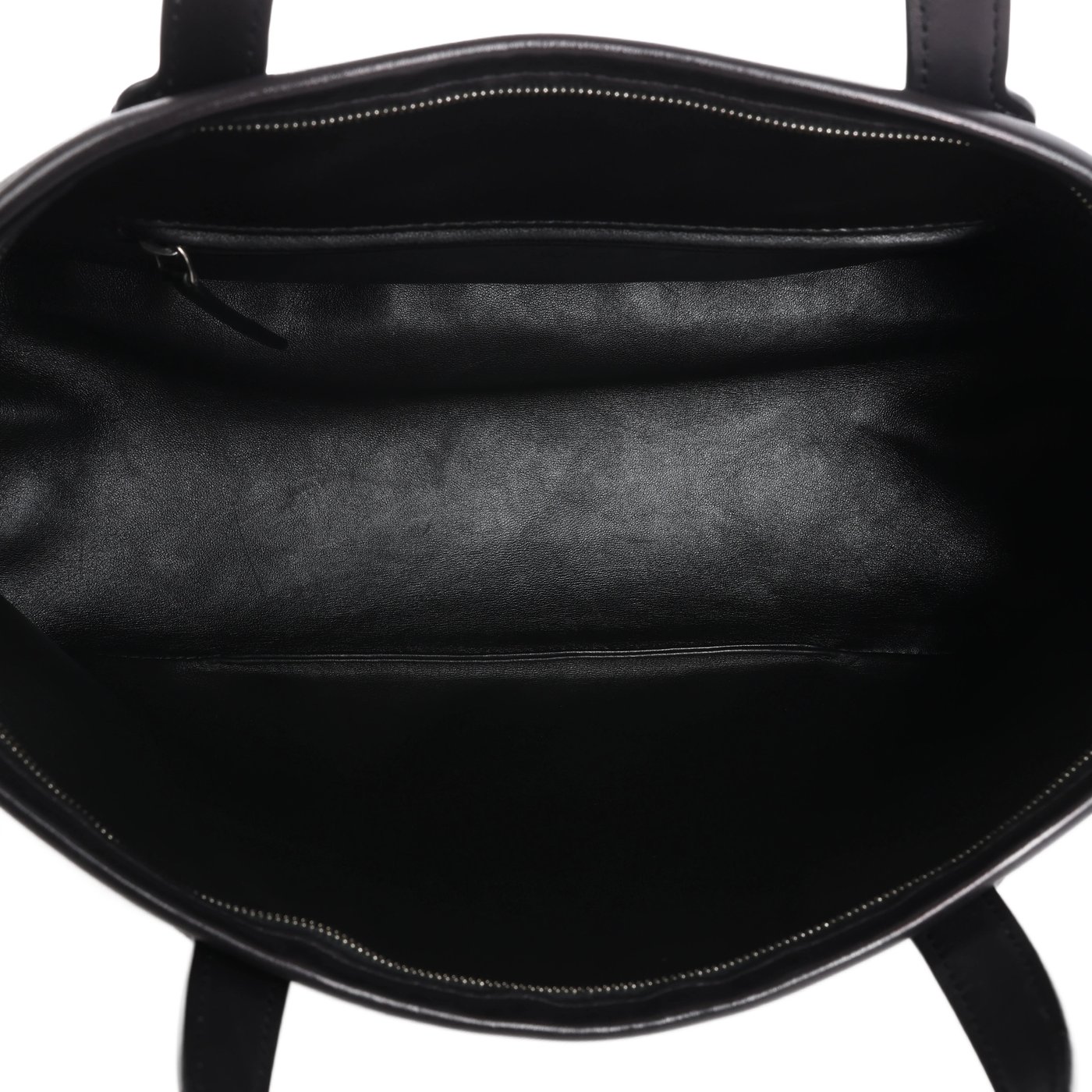 The Row Marcel Leather Shoulder Bag in Black