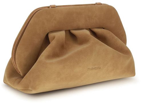 THEMOIRè Beige Nubuc Leather Handbag