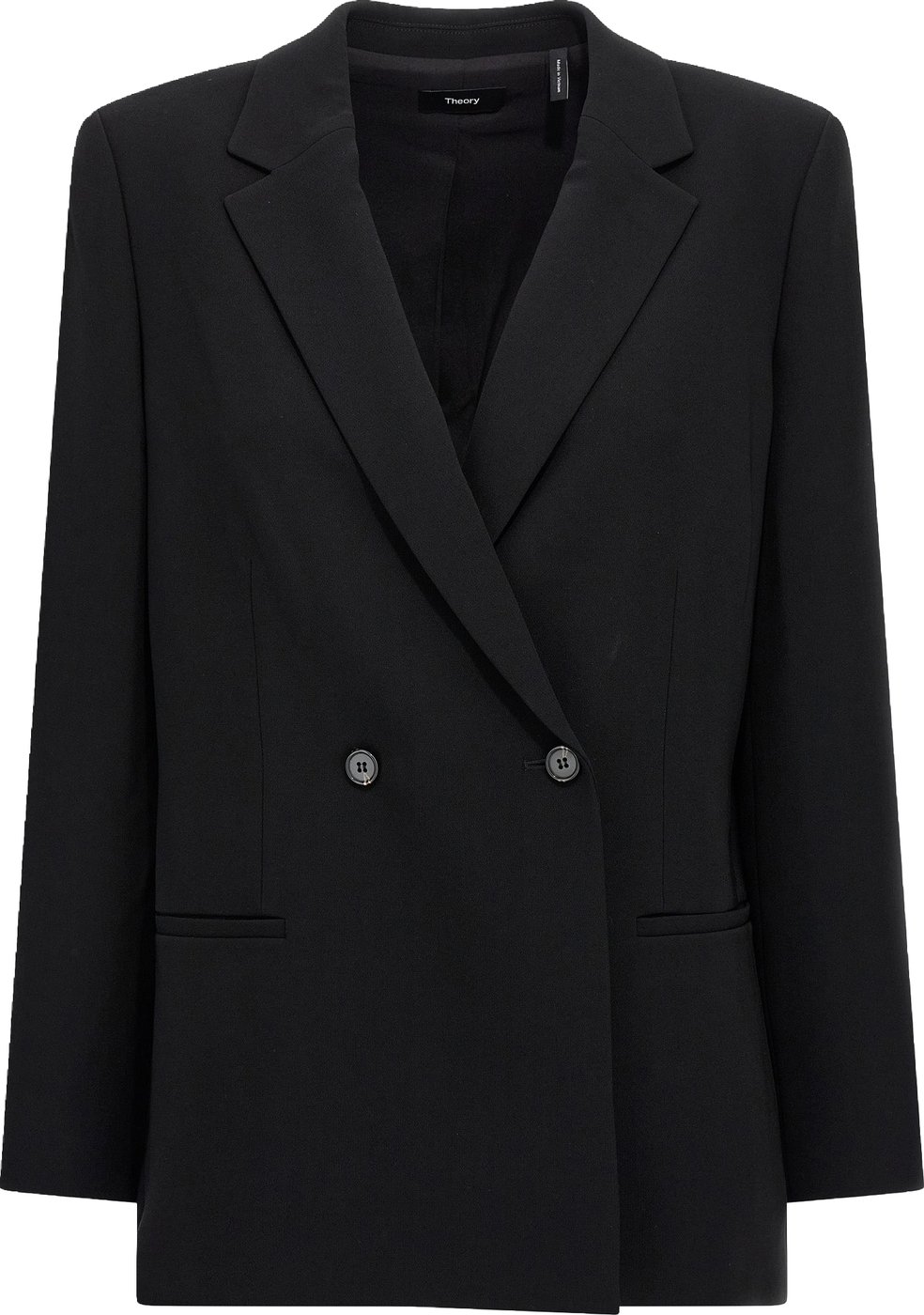 Theory Black Triacetate Blazer