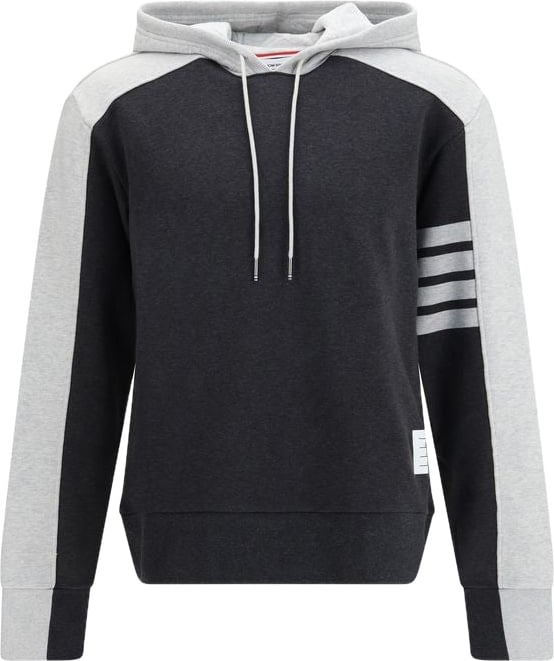 Thom Browne Gray Cotton Sweatshirt
