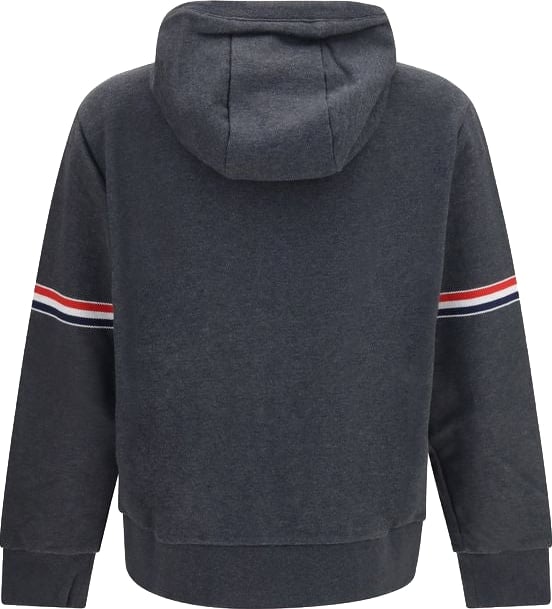 Thom Browne Gray Cotton Sweatshirt