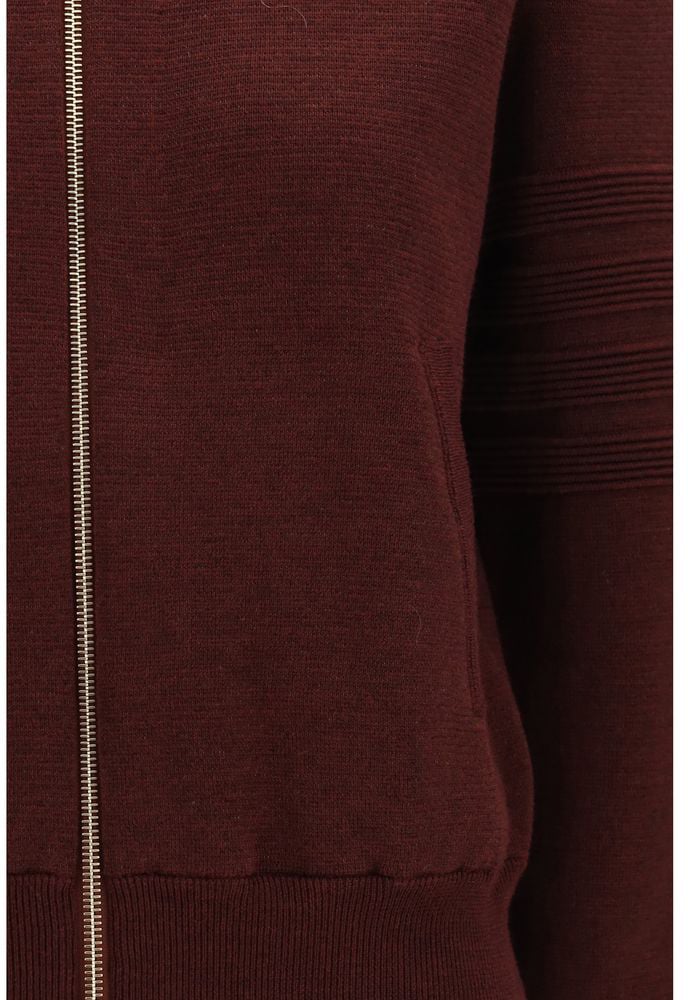Thom Browne Bordeaux Wool Oves Aries Bomber