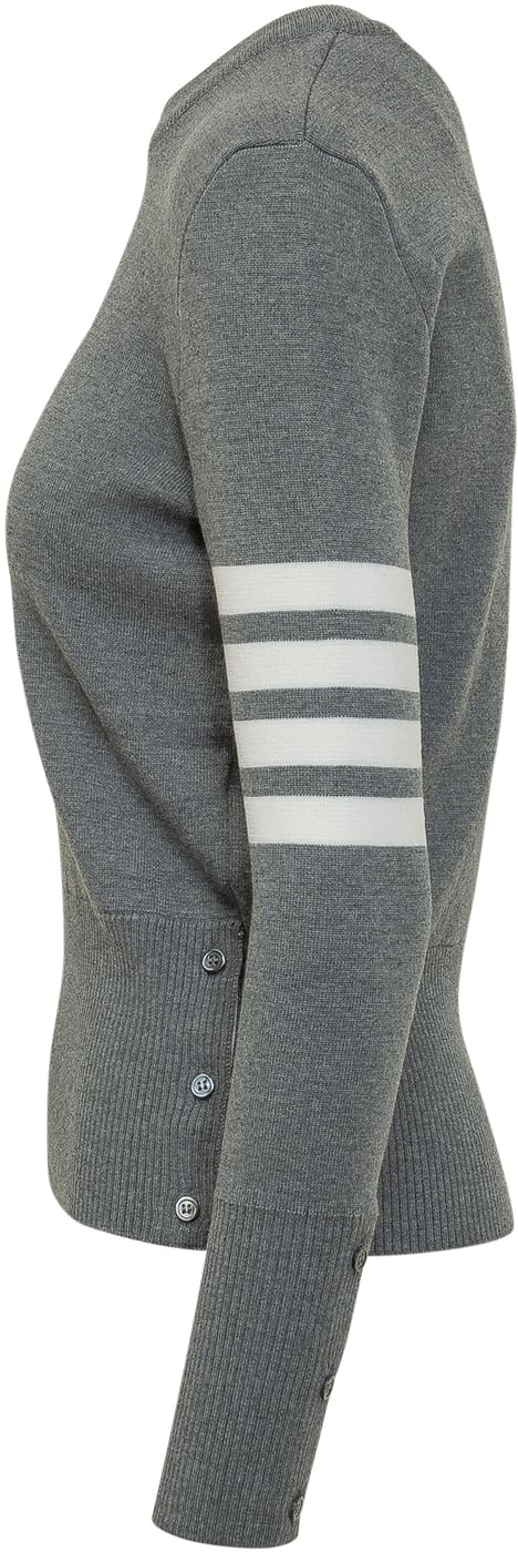 Pullover Punto Milano Con Quattro Bande