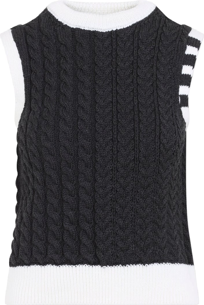 Thom Browne Aran Cable Shell Top