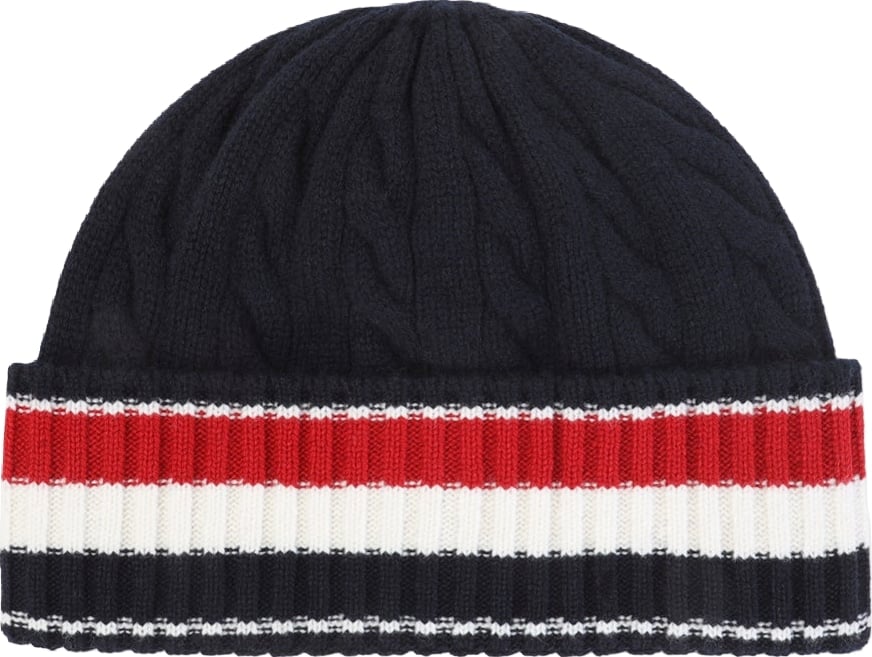 Thom Browne Cable-Knit Beanie