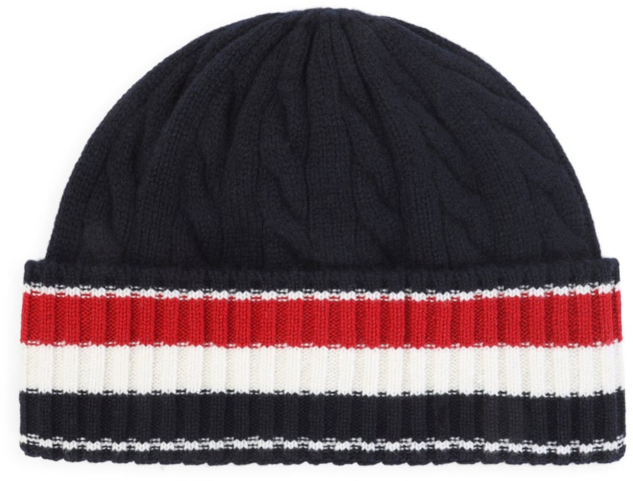 Thom Browne Cable-Knit Beanie