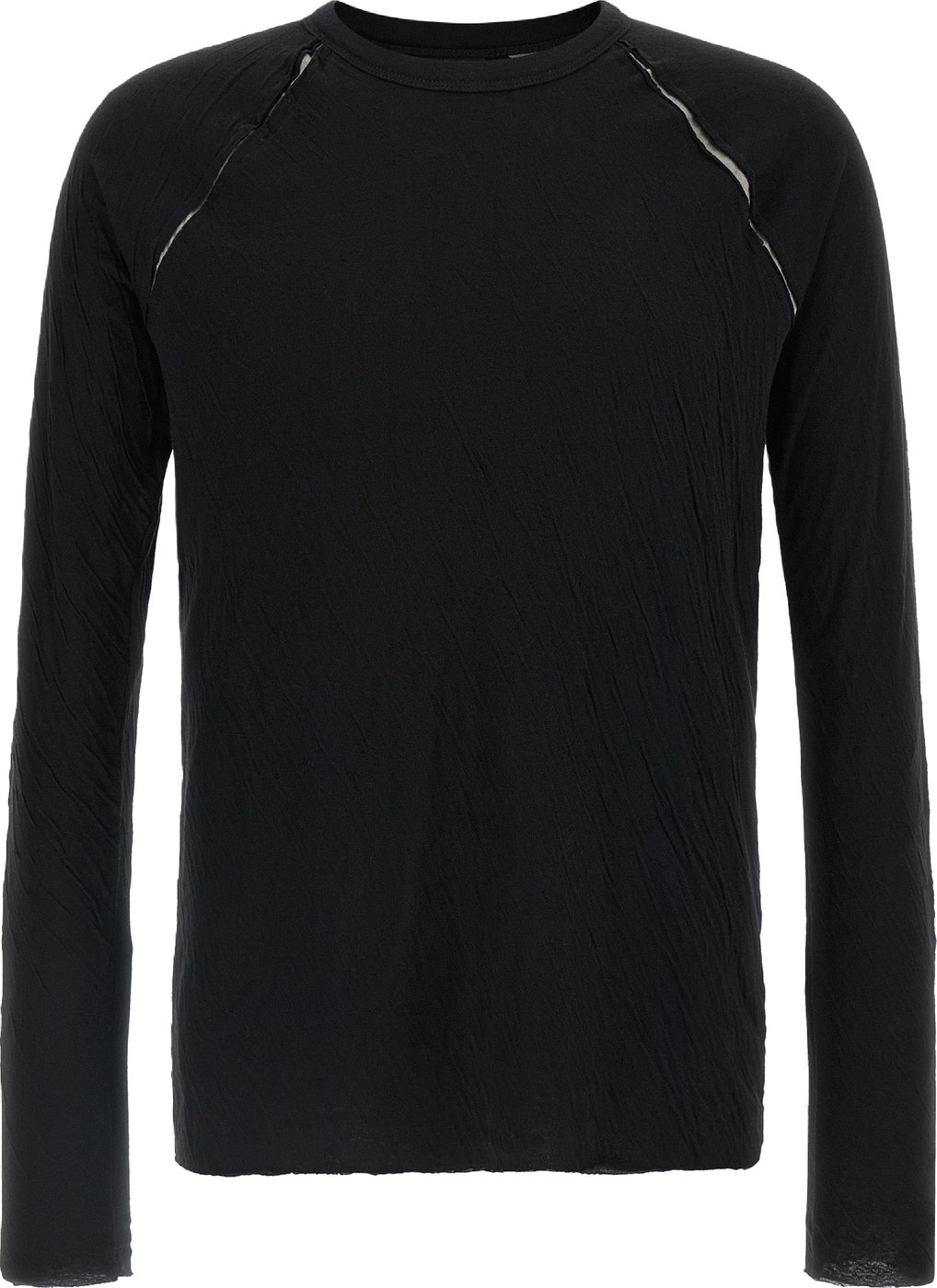 Thom Krom Black Cotton T-Shirt