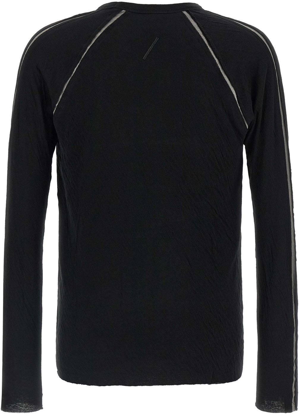 Thom Krom Black Cotton T-Shirt
