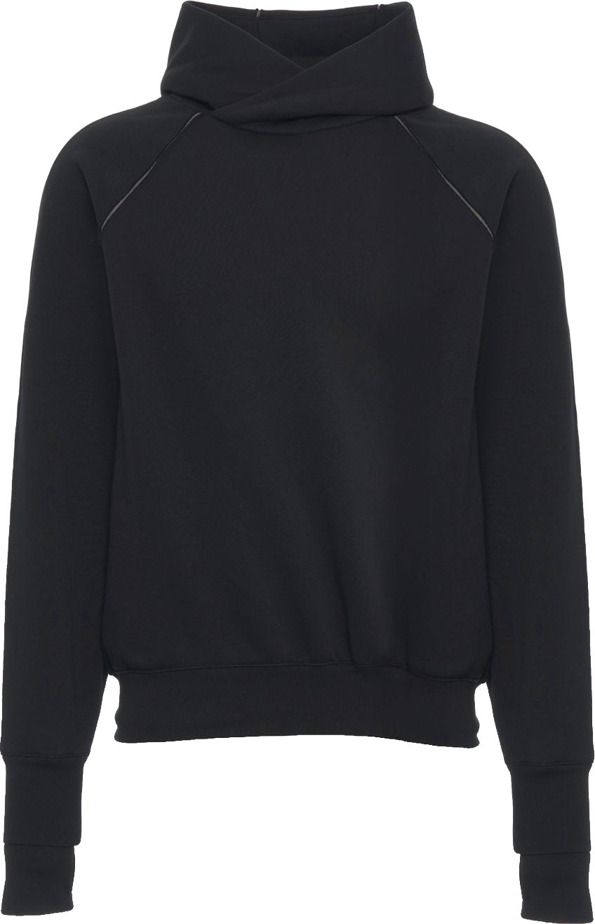 Hoodie with seam details