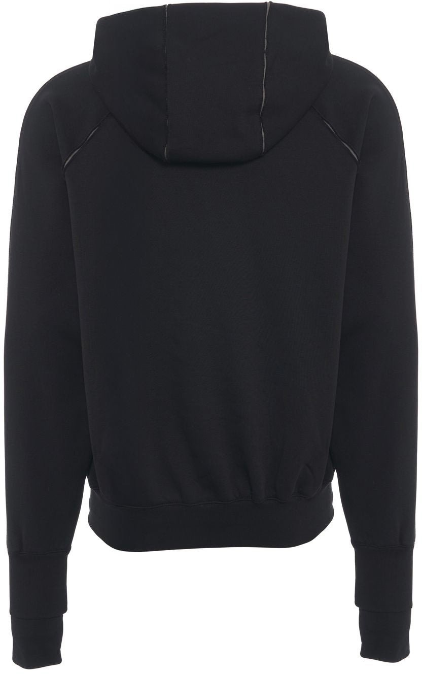 Hoodie with seam details