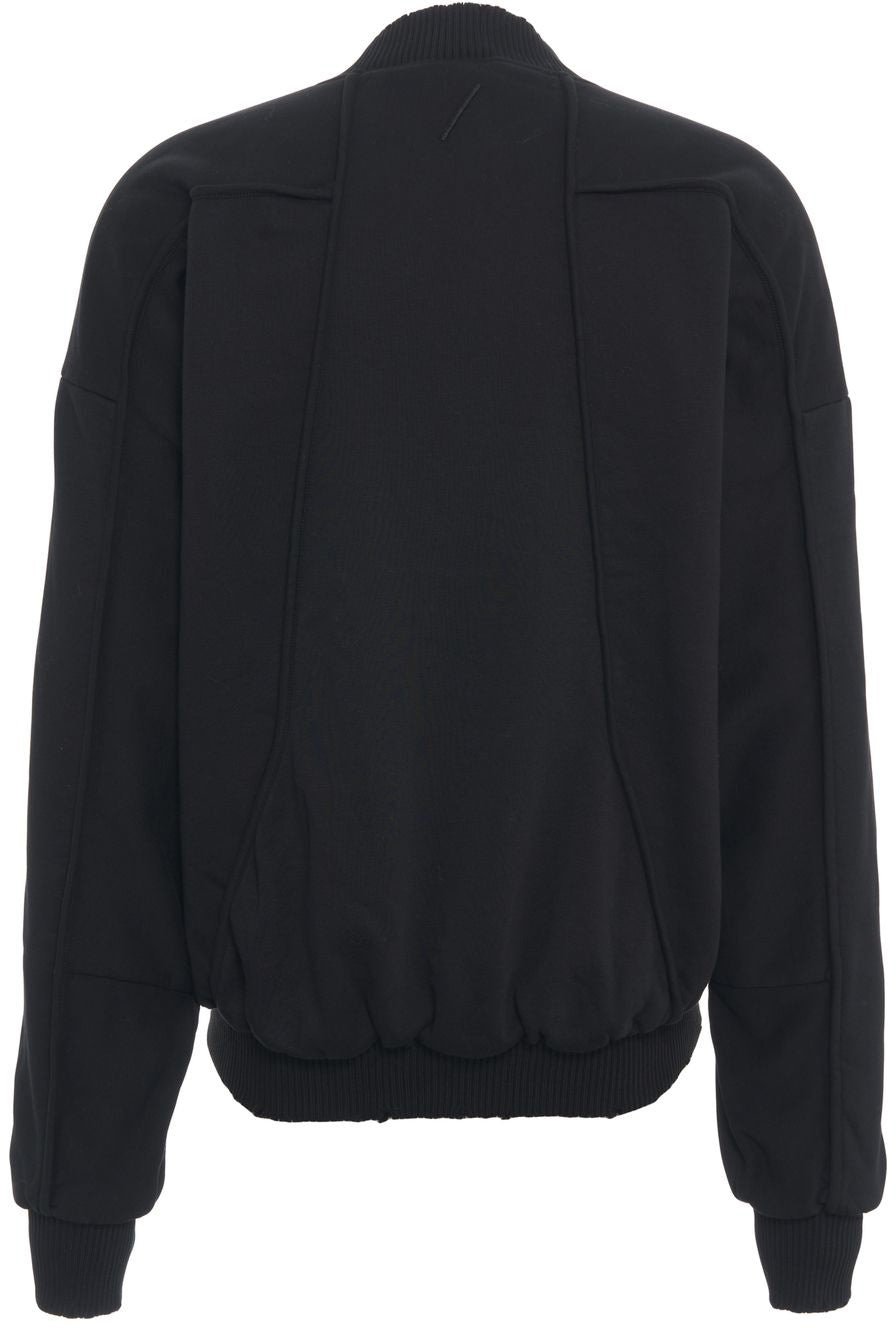 Bomber jacket with oversize fit