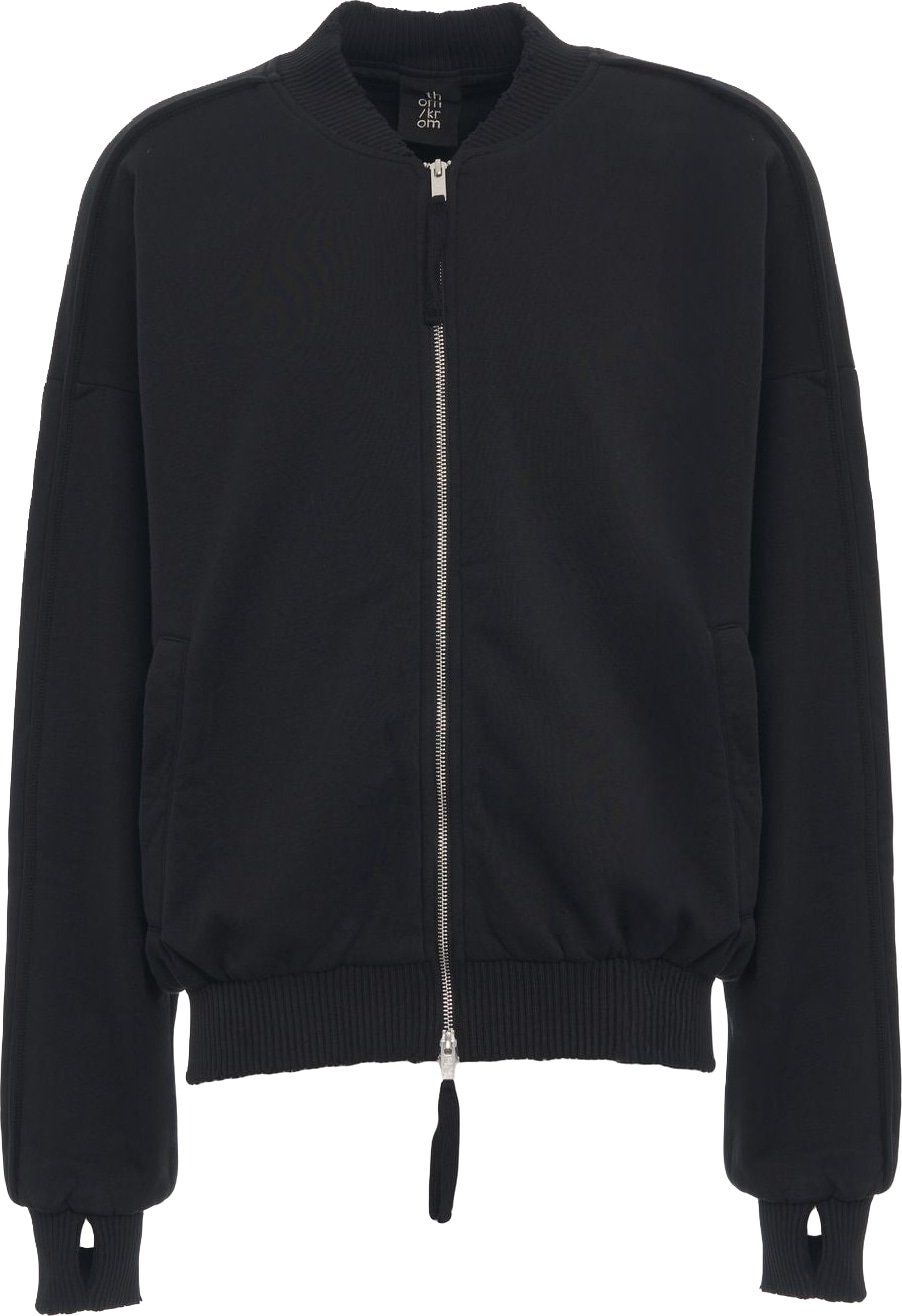 Bomber jacket with oversize fit