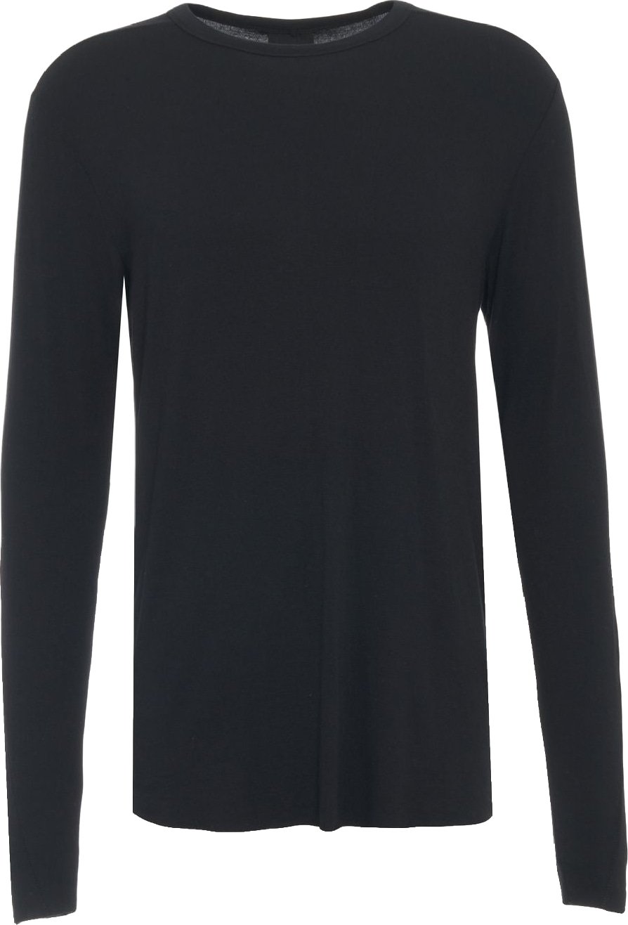 Long-sleeved shirt in cashmere