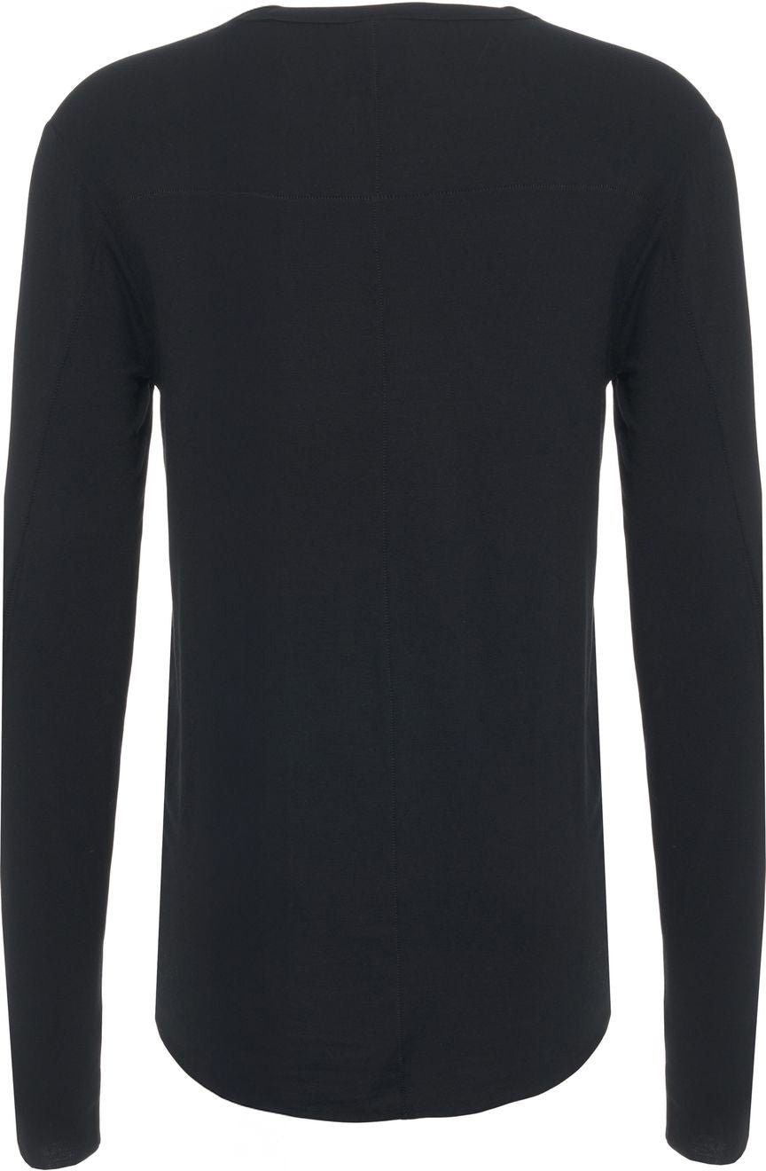 Long-sleeved shirt in cashmere