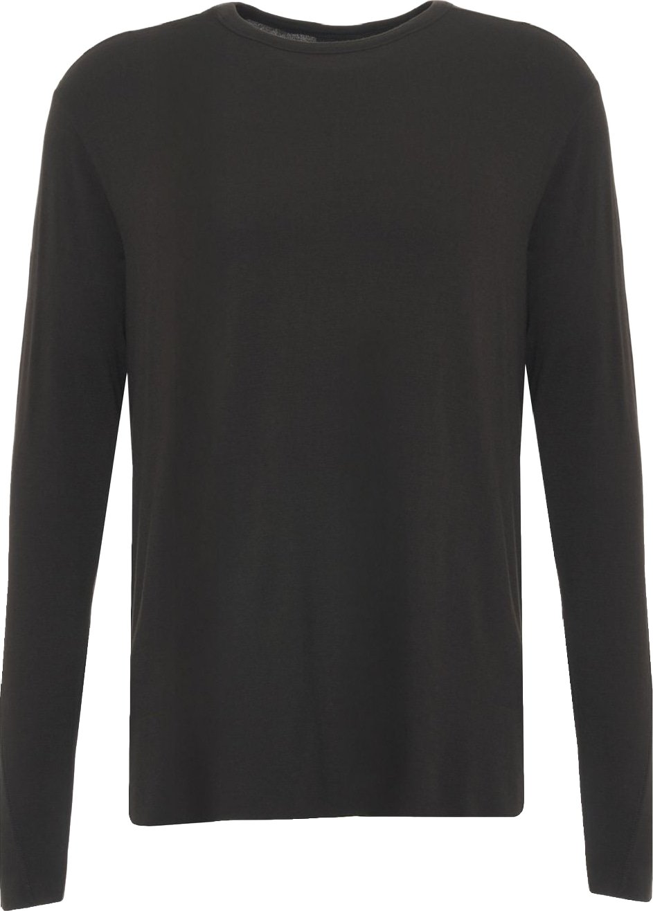 Long-sleeved shirt in cashmere