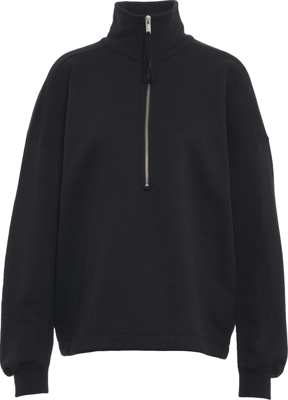 High collar sweatshirt
