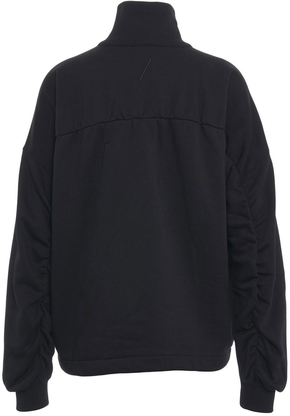 High collar sweatshirt