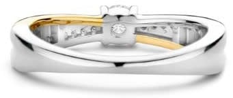 Ti Sento Ring 12374ZY/56 Zilver Bi-color met Zirkonia Maat 56
