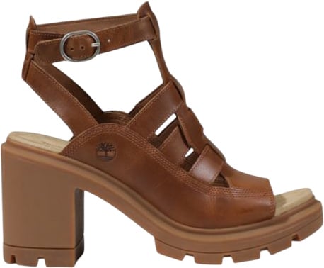Timberland Beige Leather Strap-On Sandals