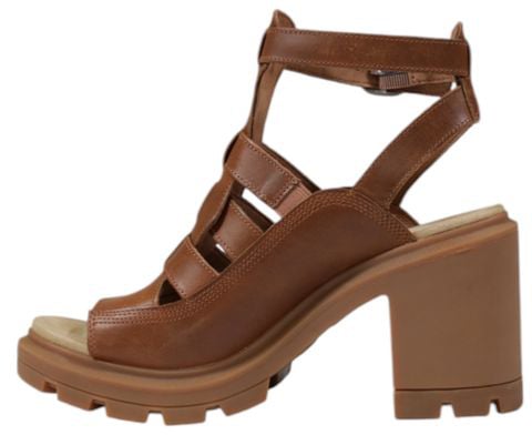 Timberland Beige Leather Strap-On Sandals