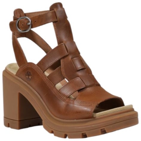 Timberland Beige Leather Strap-On Sandals