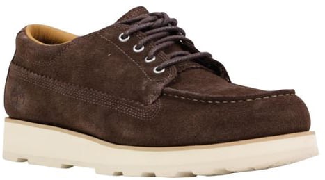 Timberland Brown Suede Leather Oxfords And Derbies