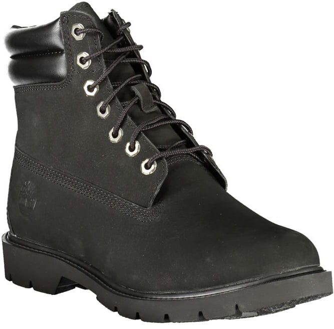 Timberland Nero Leather Men Ankle Boot